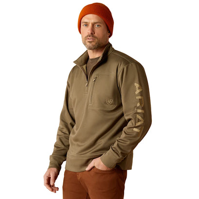 Suéter Ariat Team Logo Cremallera 1/4