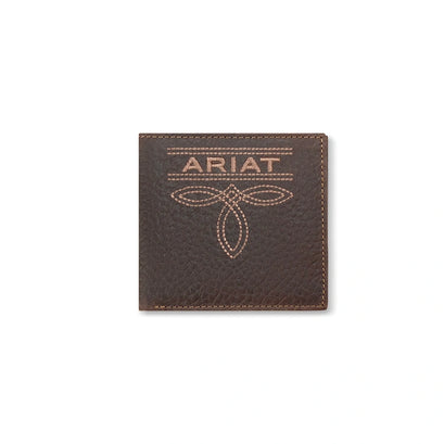Cartera Ariat Costura Bug Marrón