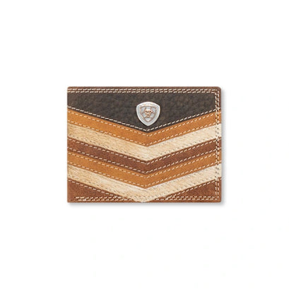 Cartera Ariat Estilo Chevron con Parches Multicolores