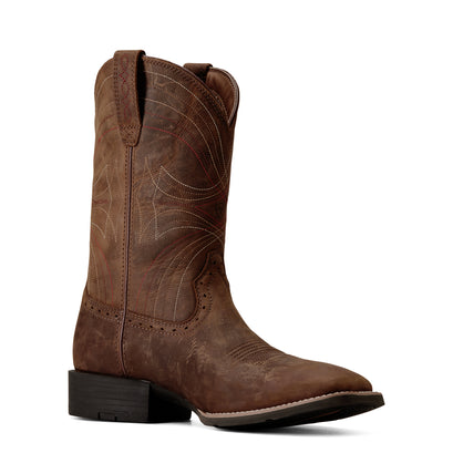 Bota Vaquera Sport Distressed Brown