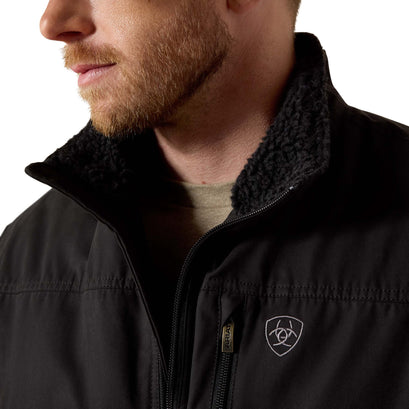 Chamarra Ariat Grizzly Canvas Negra