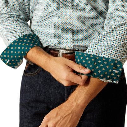 Camisa Ariat Gage Libre De Arrugas Corte Clásico