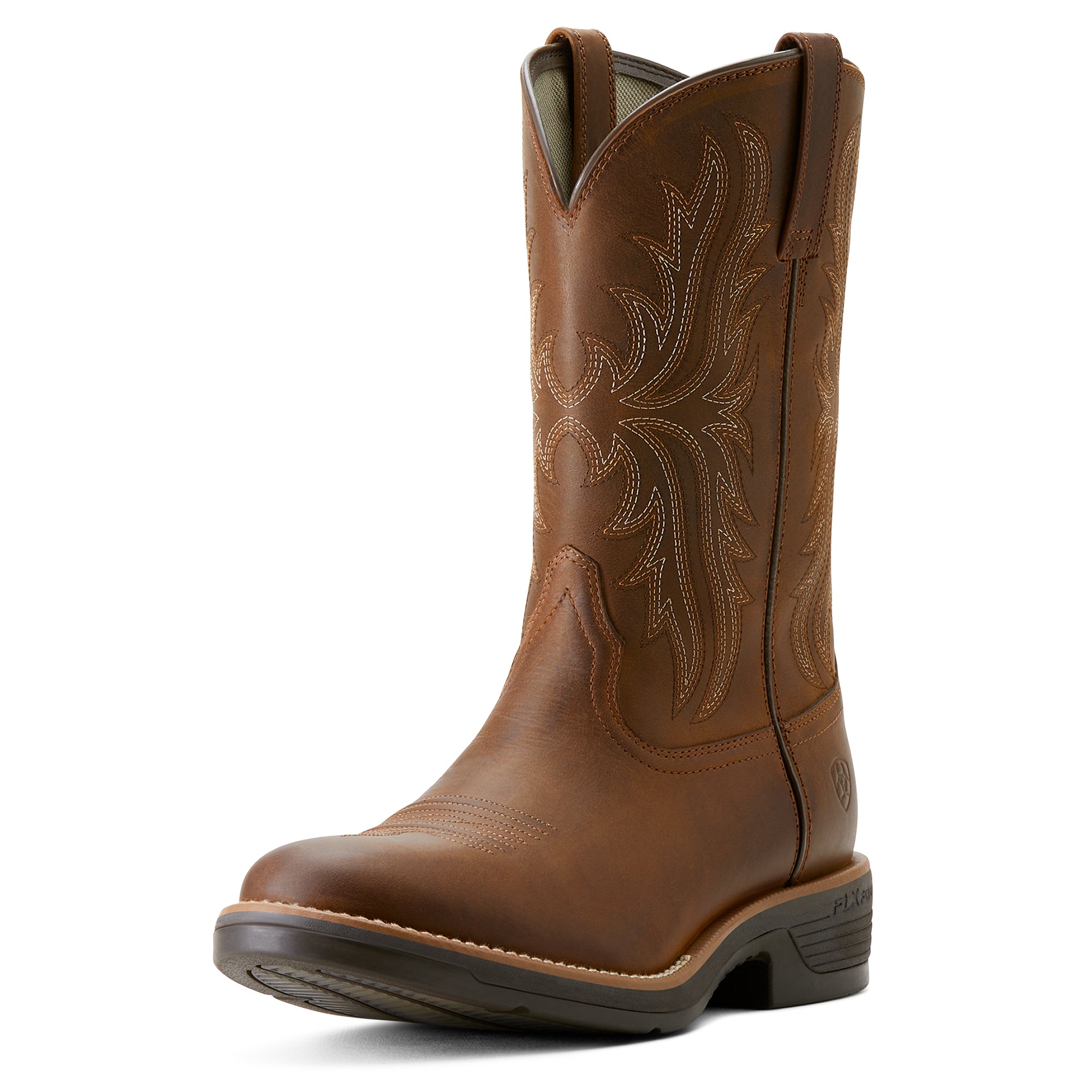Cowboy Boots Bota Punta Redonda Bota Vaquera Ariat Ridgeback Punta