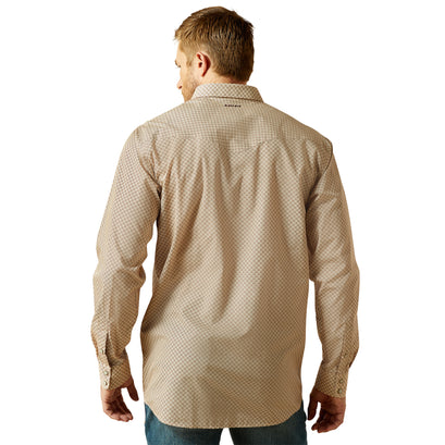 Camisa Ariat Libre De Arrugas Eddie Corte Fitted