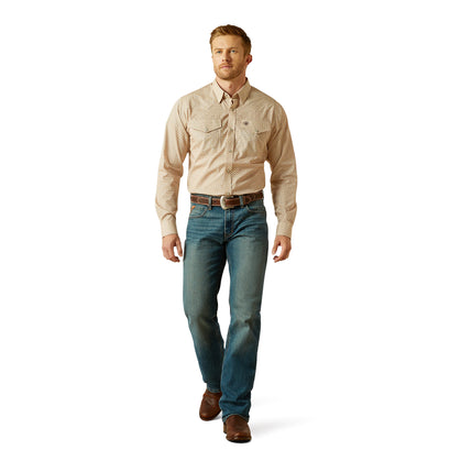 Camisa Ariat Libre De Arrugas Eddie Corte Fitted