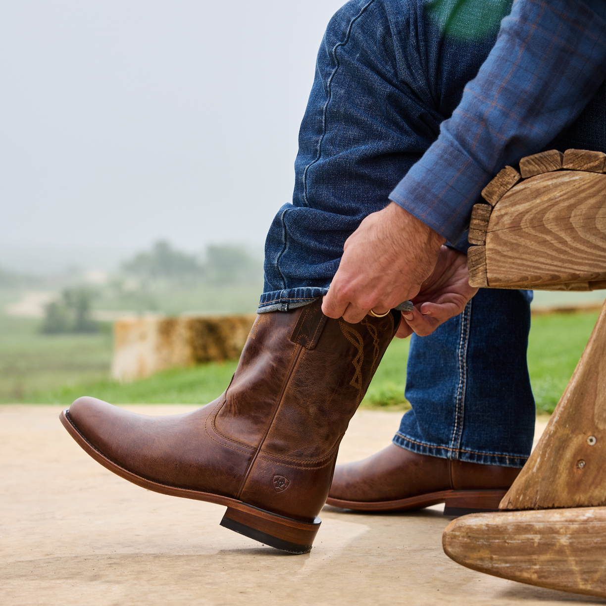 Bota Vaquera Ariat Downtown