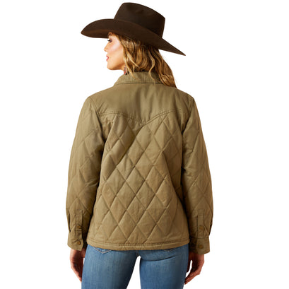 Chamarra Ariat Grizzly Quilted Barn Verde