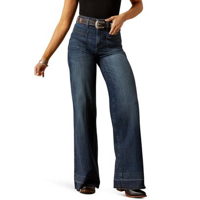 Jeans Ariat Jill Tiro Ultra Alto Corte Amplio