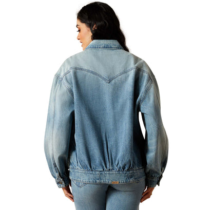 Chamarra Ariat Denim Bomber Cheyenne