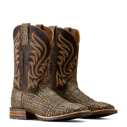 Bota Vaquera Cattle Call Muddy Elephant Print