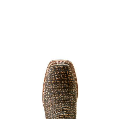 Bota Vaquera Cattle Call Muddy Elephant Print