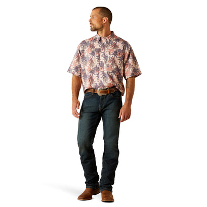 Camisa Ariat VentTEK Suede Corte Clásico