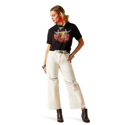 Playera Ariat Steer Rodeo Quincy