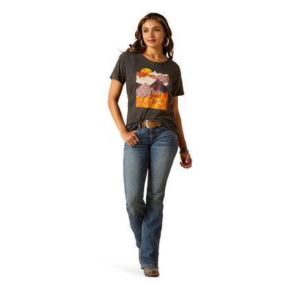 Playera Ariat Mountain Patterns