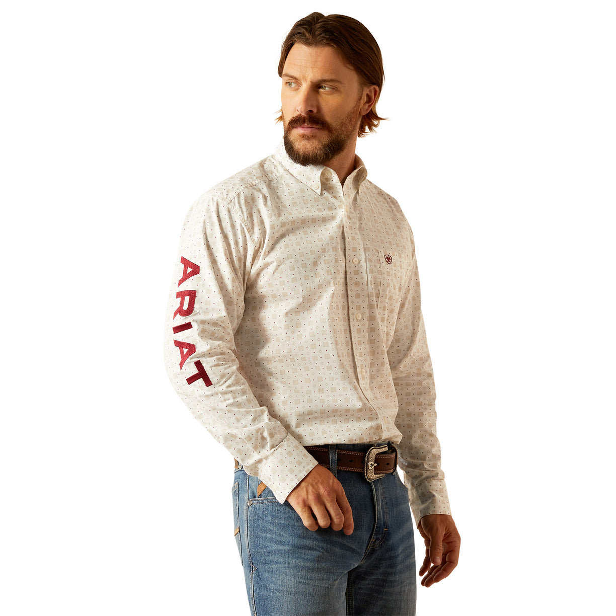 Camisa Ariat Team King Corte Clásico