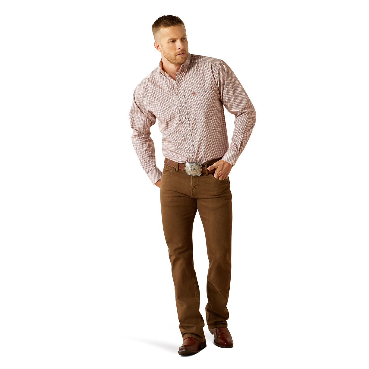 Camisa Ariat Libre De Arrugas Avery Corte Clásico