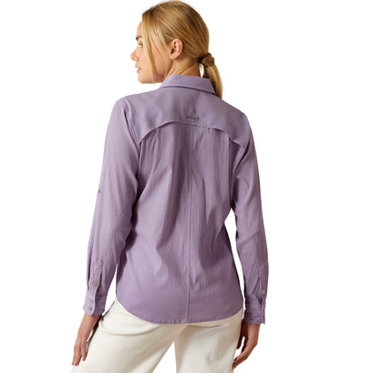 Camisa Ariat VentTEK Fresh Violeta