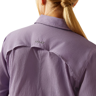 Camisa Ariat VentTEK Fresh Violeta