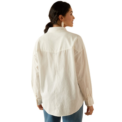 Camisa Ariat Baggy Cloud Dancer