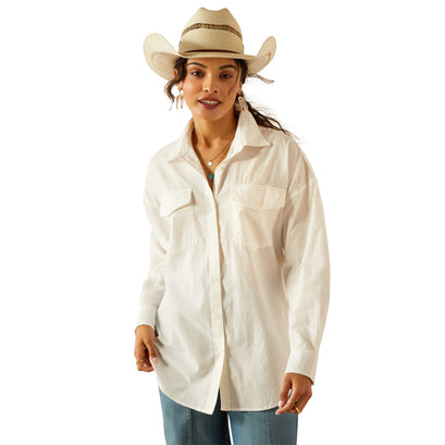 Camisa Ariat Baggy Cloud Dancer