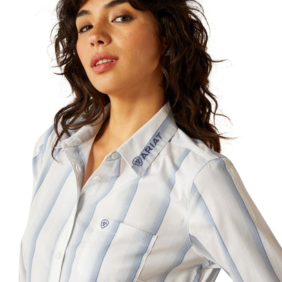 Camisa Ariat Kirby Stretch Faded Stripe