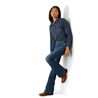 Camisa Ariat VentTEK Stretch Azul