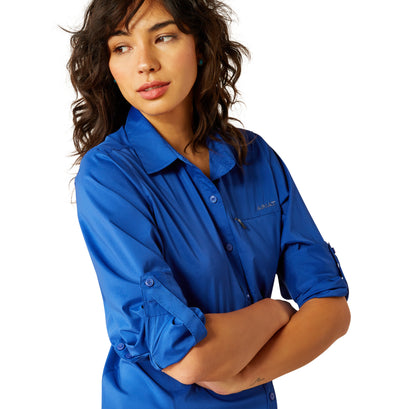 Camisa Ariat VentTEK Stretch Mazarine