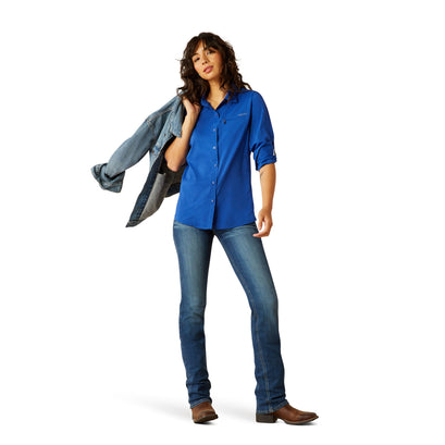 Camisa Ariat VentTEK Stretch Mazarine