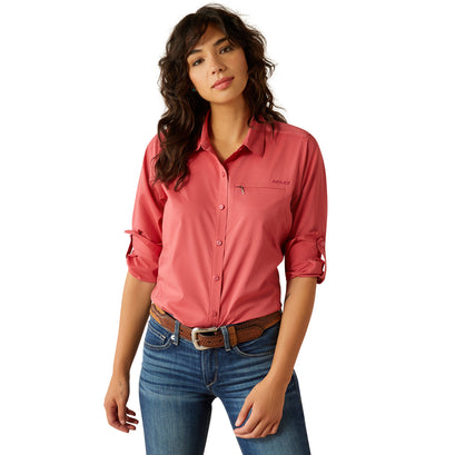 Camisa Ariat VentTEK Stretch Berry