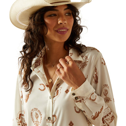 Camisa Ariat Homestyle Road Trip