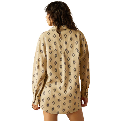 Sobrecamisa Ariat Poppy Summer Southwest Print