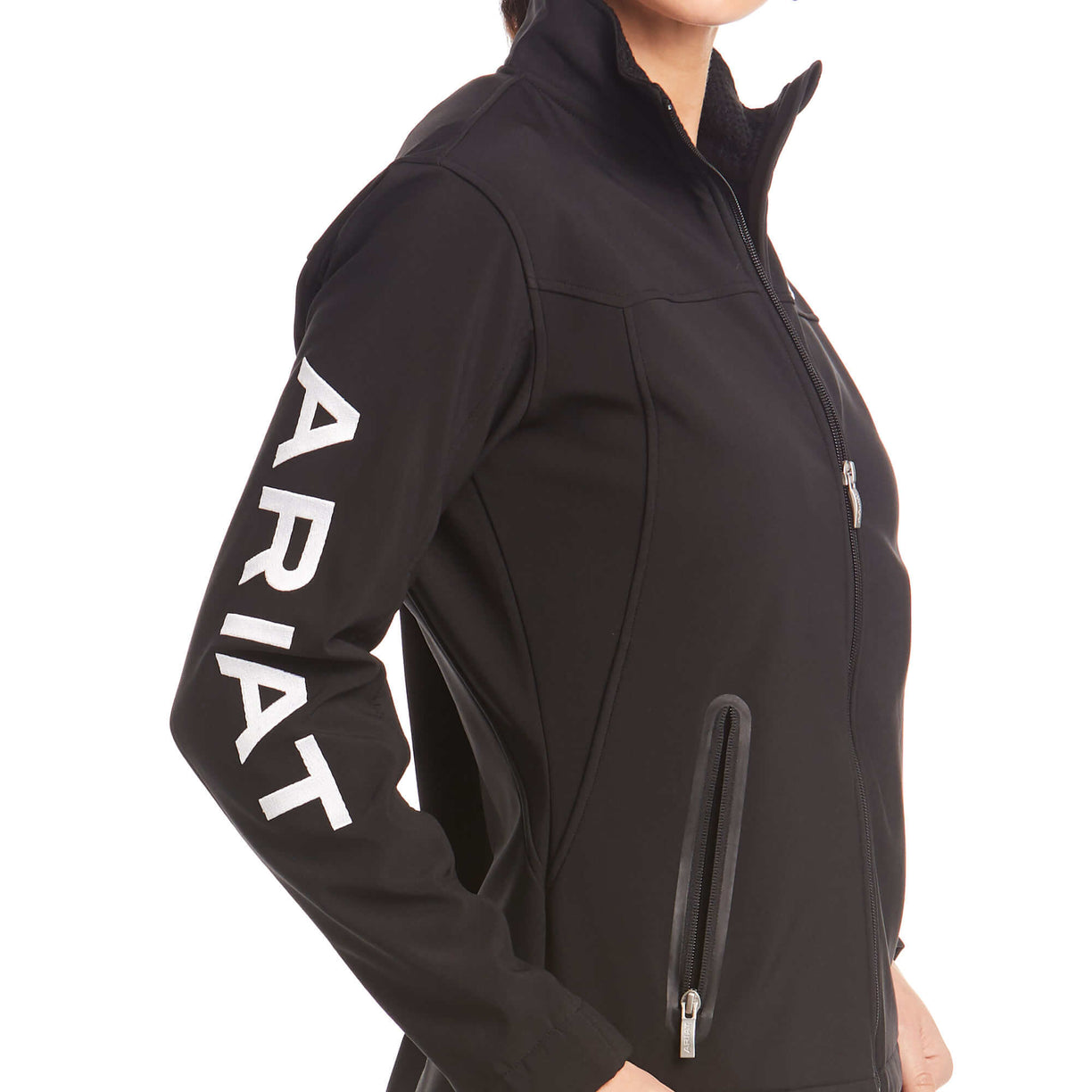 Chamarra Ariat New Team Softshell Negro