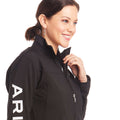 Chamarra Ariat New Team Softshell Negro