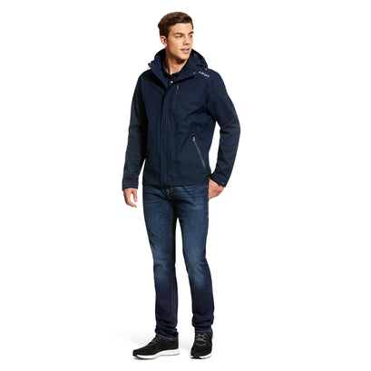 Chamarra Ariat Impermeable Coastal Azul