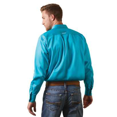 Camisa Team Logo Twill Blue Bird Corte Clásico