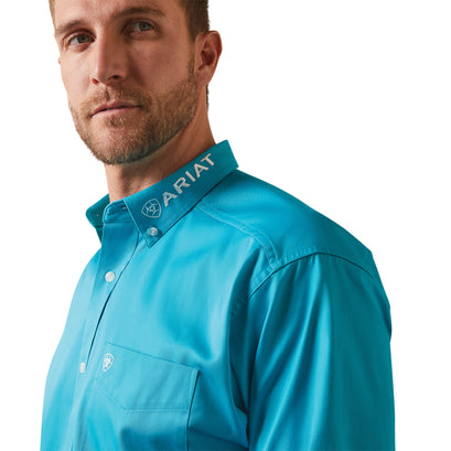 Camisa Team Logo Twill Blue Bird Corte Clásico