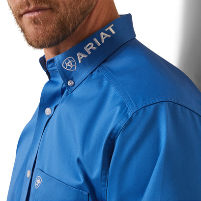 Camisa Team Logo Twill Campanula Corte Fitted