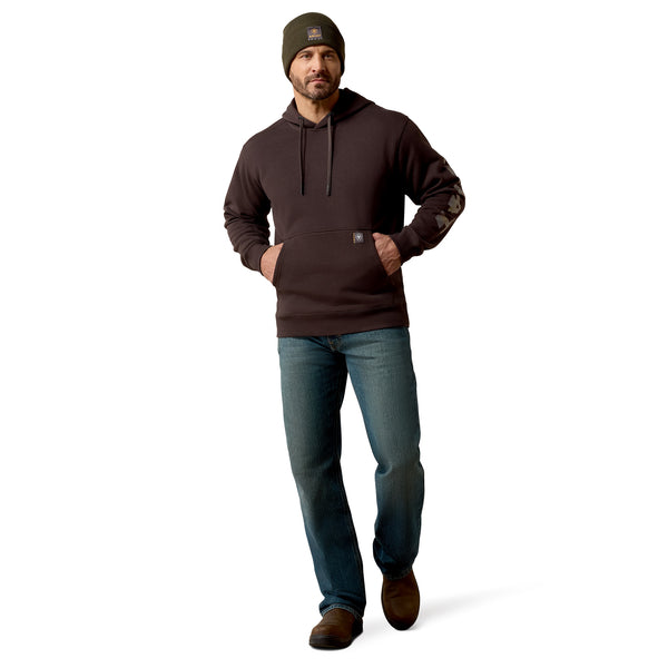 Sudadera Ligera con Capucha y Logotipo Ariat Rebar