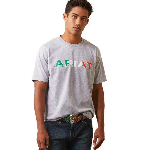 Playera Ariat México Gris