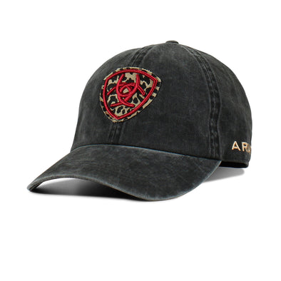 Gorra Ariat Ponyflo Escudo Leopardo
