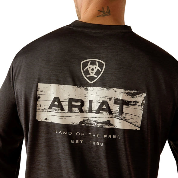 Playera Ariat Charger Stacks