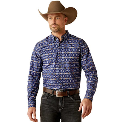 Camisa Ariat Connor Corte Fitted
