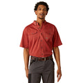 Camisa Ariat Work Rebar Made Tough VentTEK DuraStretch Fired Brick