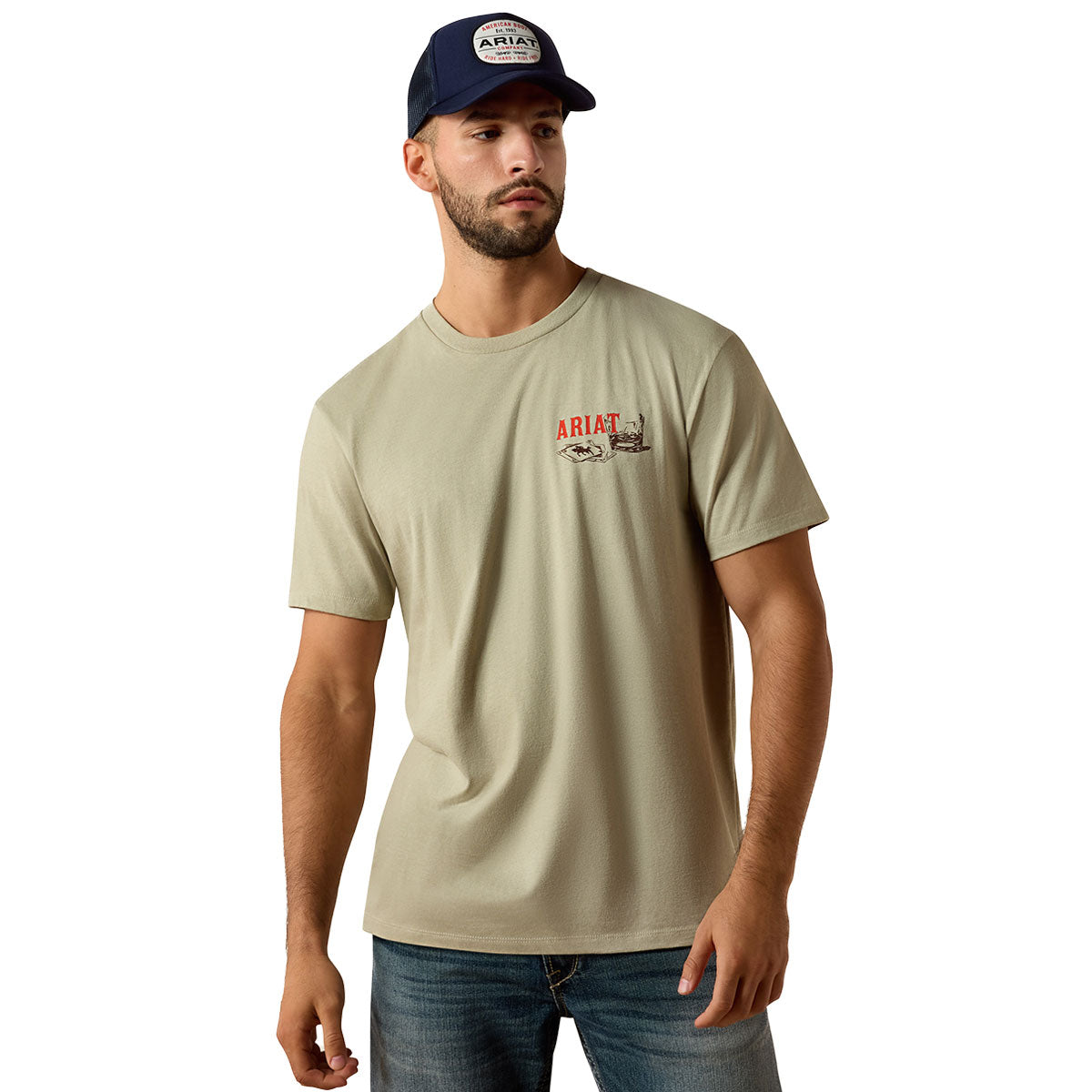 Playera Ariat Whiskey Uno