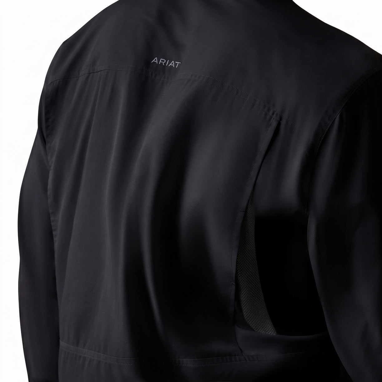 Camisa Ariat VentTEK Outbound Corte Fitted Negro