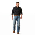 Camisa Ariat VentTEK Outbound Corte Fitted Negro