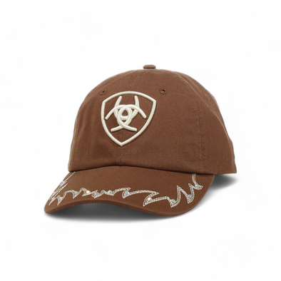 Gorra Ariat Dama Bordado Cristal Marron