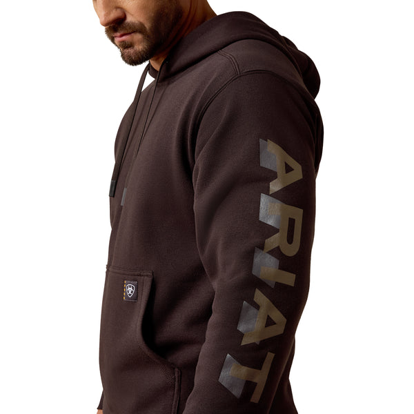 Sudadera Ligera con Capucha y Logotipo Ariat Rebar