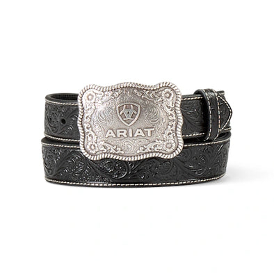 Cinturón Ariat Hebilla Vaquera Negro