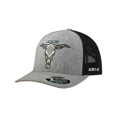 Gorra Ariat Calavera Longhorn
